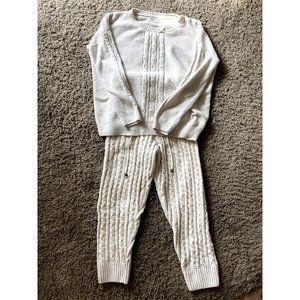 Women's Cozy Beige Knit Princess Polly "Set" Size XSmall